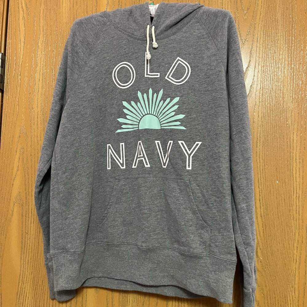 Old Navy Charcoal Graphic Hoodie
